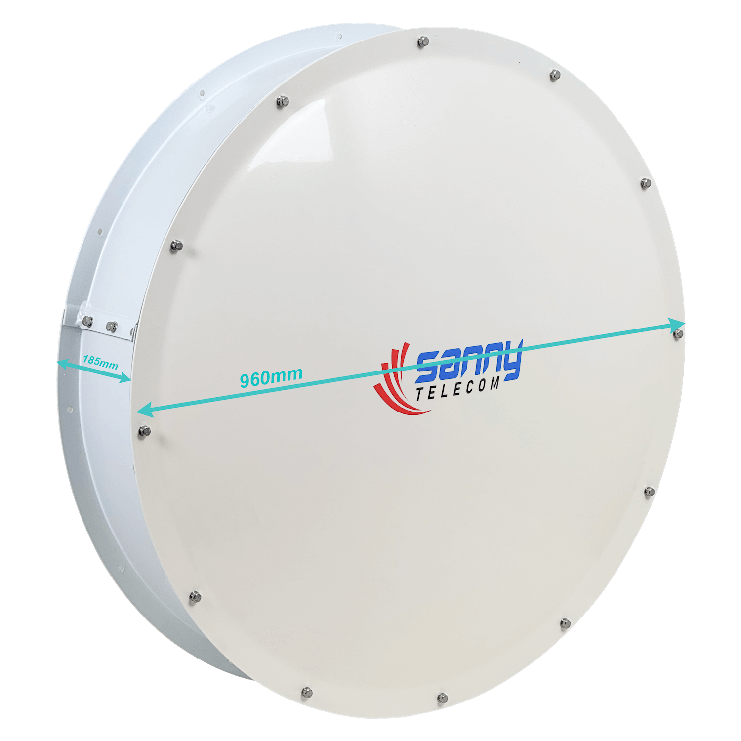SANNY 2un Radome Curvo 3-Pies Tapa Cupula Escudo 960mm P/DISH-5G34 4