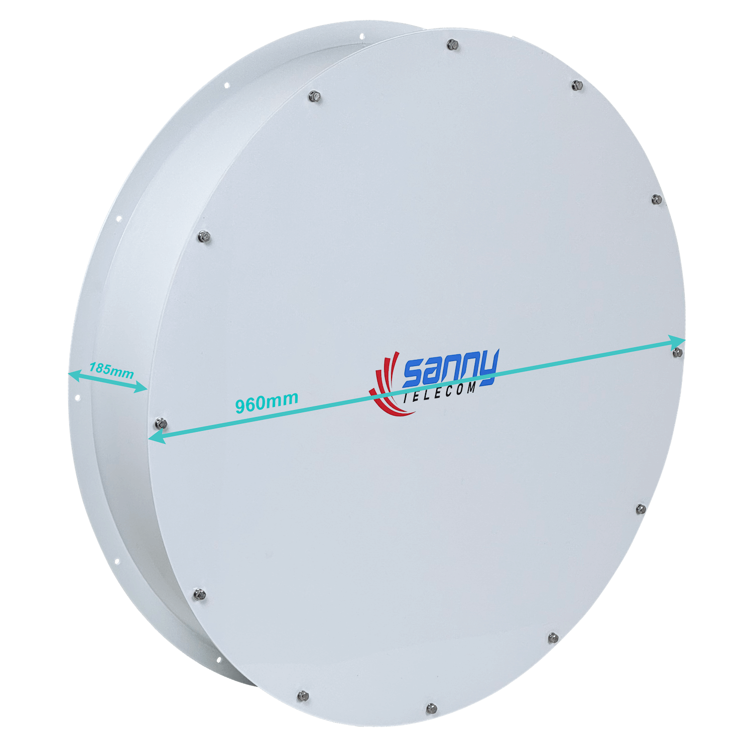 SANNY 2un Radome Plano 3-Pies Tapa Cupula Escudo 960mm P/DISH-5G34 7