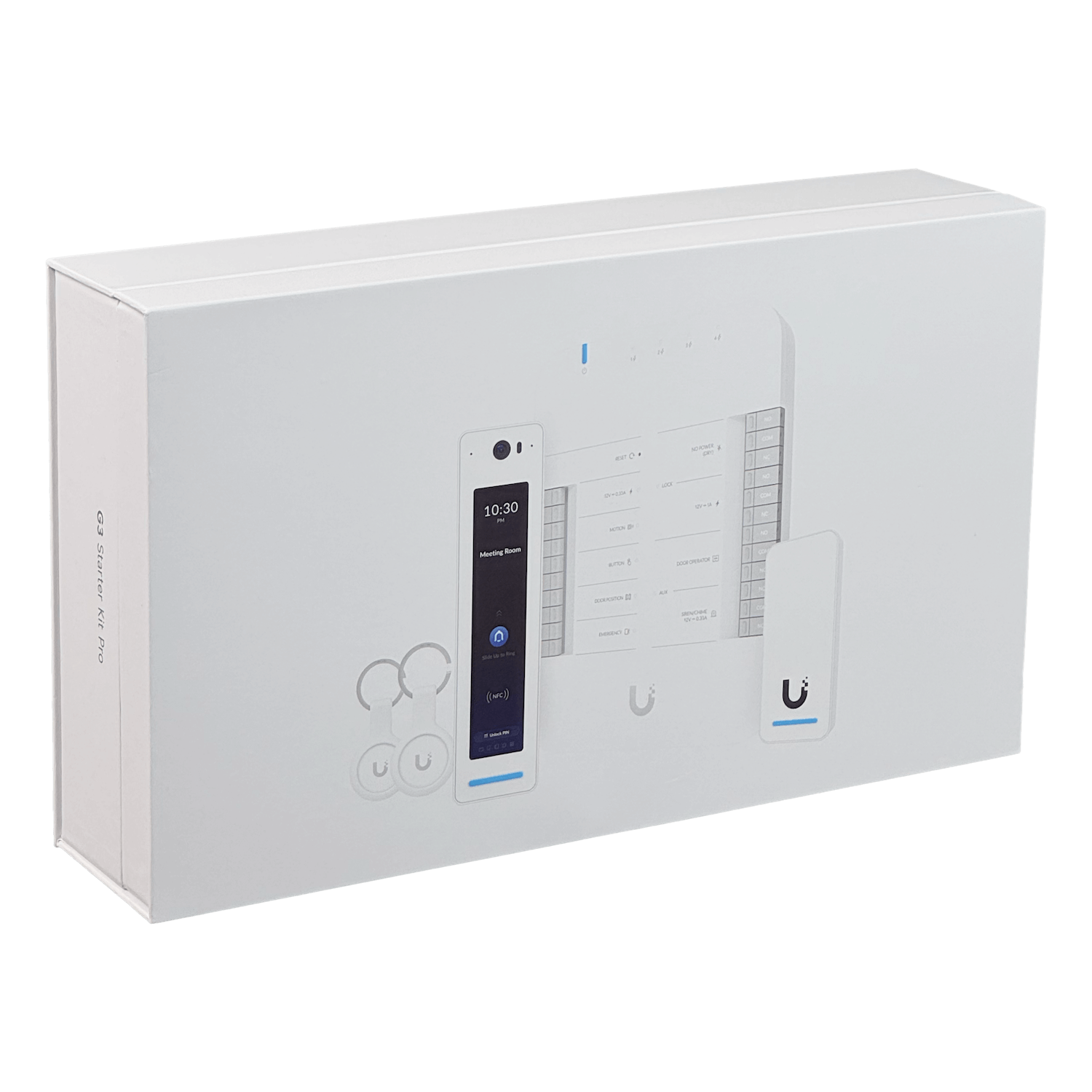 Kit Ubiquiti Control de Acceso 1 Puerta Completa con Hub Lectores y Llaveros NFC UA-G3-SK-PRO UniFi 1