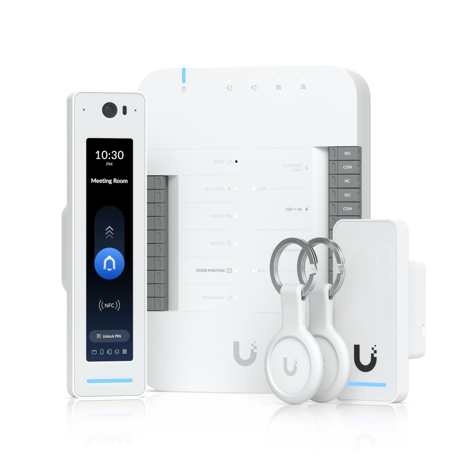 Kit Ubiquiti Control de Acceso 1 Puerta Completa con Hub Lectores y Llaveros NFC UA-G3-SK-PRO UniFi 2