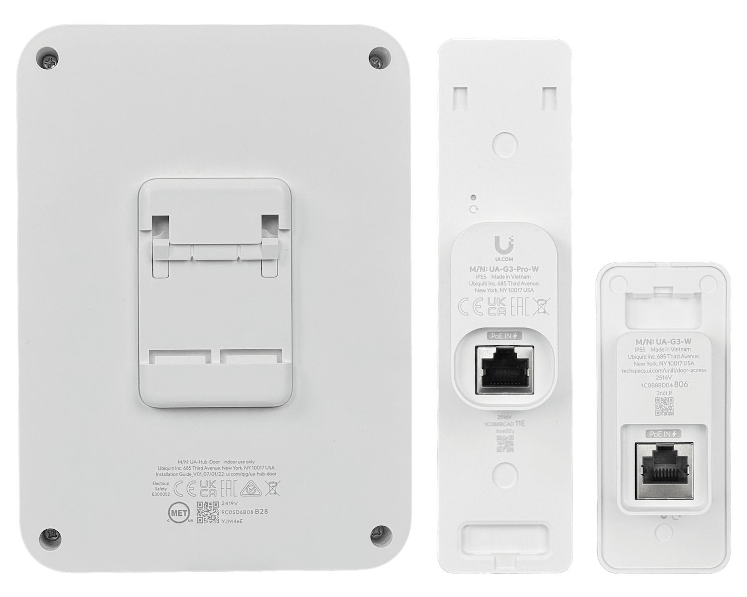 Kit Ubiquiti Control de Acceso 1 Puerta Completa con Hub Lectores y Llaveros NFC UA-G3-SK-PRO UniFi 3