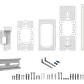 Kit Ubiquiti Control de Acceso 1 Puerta Completa con Hub Lectores y Llaveros NFC UA-G3-SK-PRO UniFi - Miniatura 5