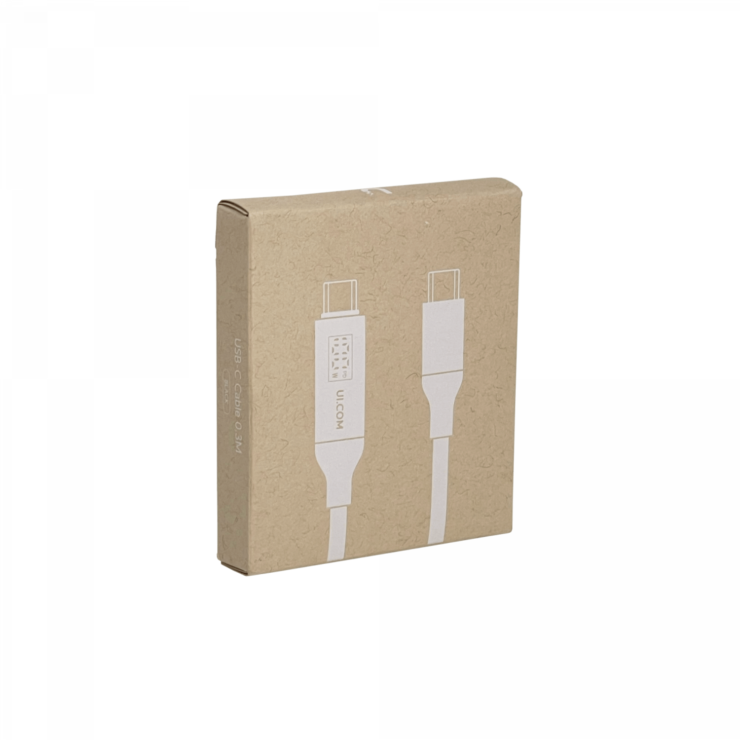 Cable Ubiquiti USB-C 0.3m 100W con Indicador de Carga Doble 3