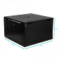 Gabinete Rack LINKMADE RK06-6LD 6U 60cm de Fondo Desarmado para Montaje en Pared - Negro - Miniatura 9