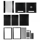 Gabinete Rack LINKMADE RK15-6LD 15U 60cm de Fondo Desarmado para Montaje en Pared - Negro - Miniatura 8