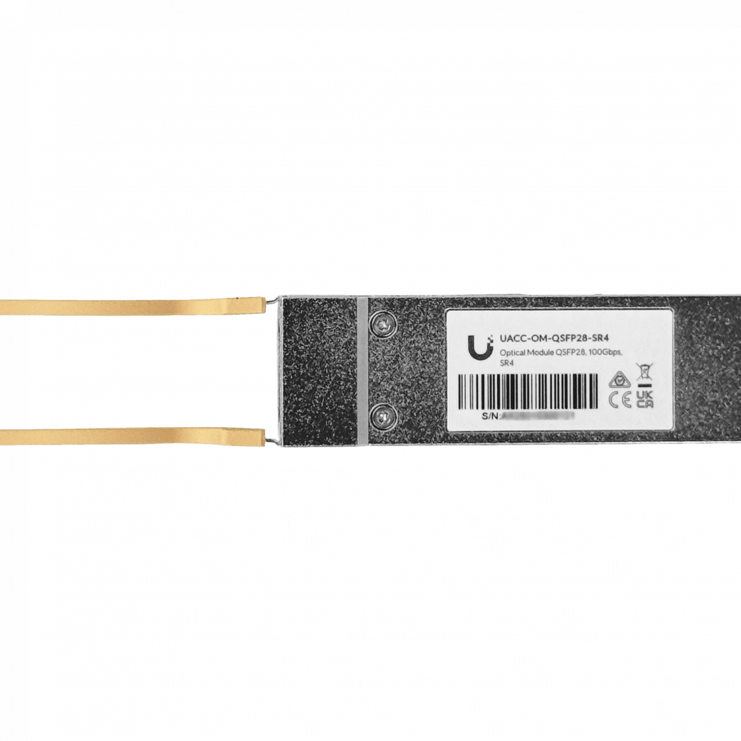 Transceptor QSFP28 100G SR4, 850nm, 100m, MPO-12, Ubiquiti UACC-OM-QSFP28-SR4 3