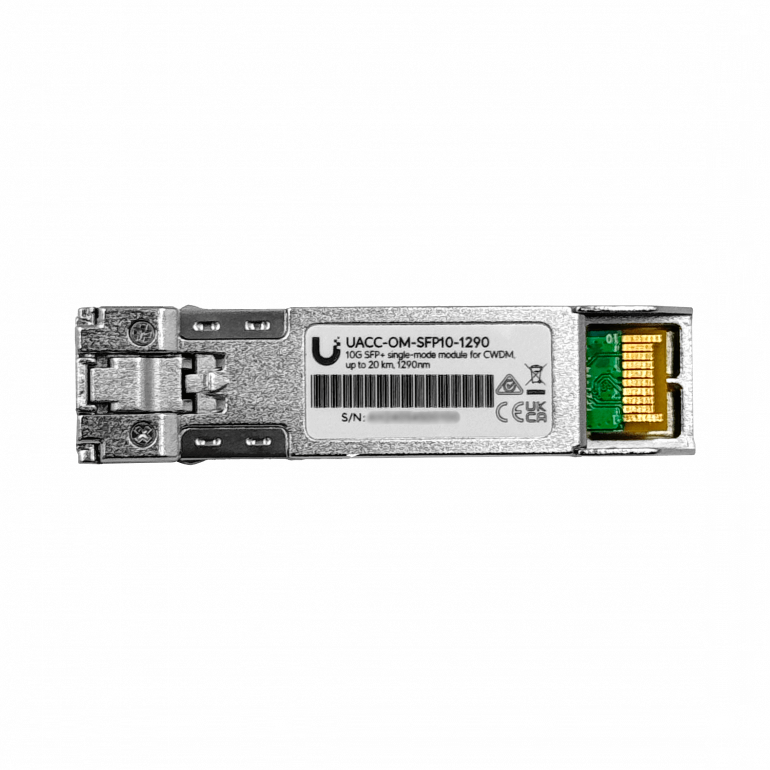 Módulo Óptico Ubiquiti UACC-OM-SFP10-1290 SFP+ 10G CWDM 1290nm 20km 2