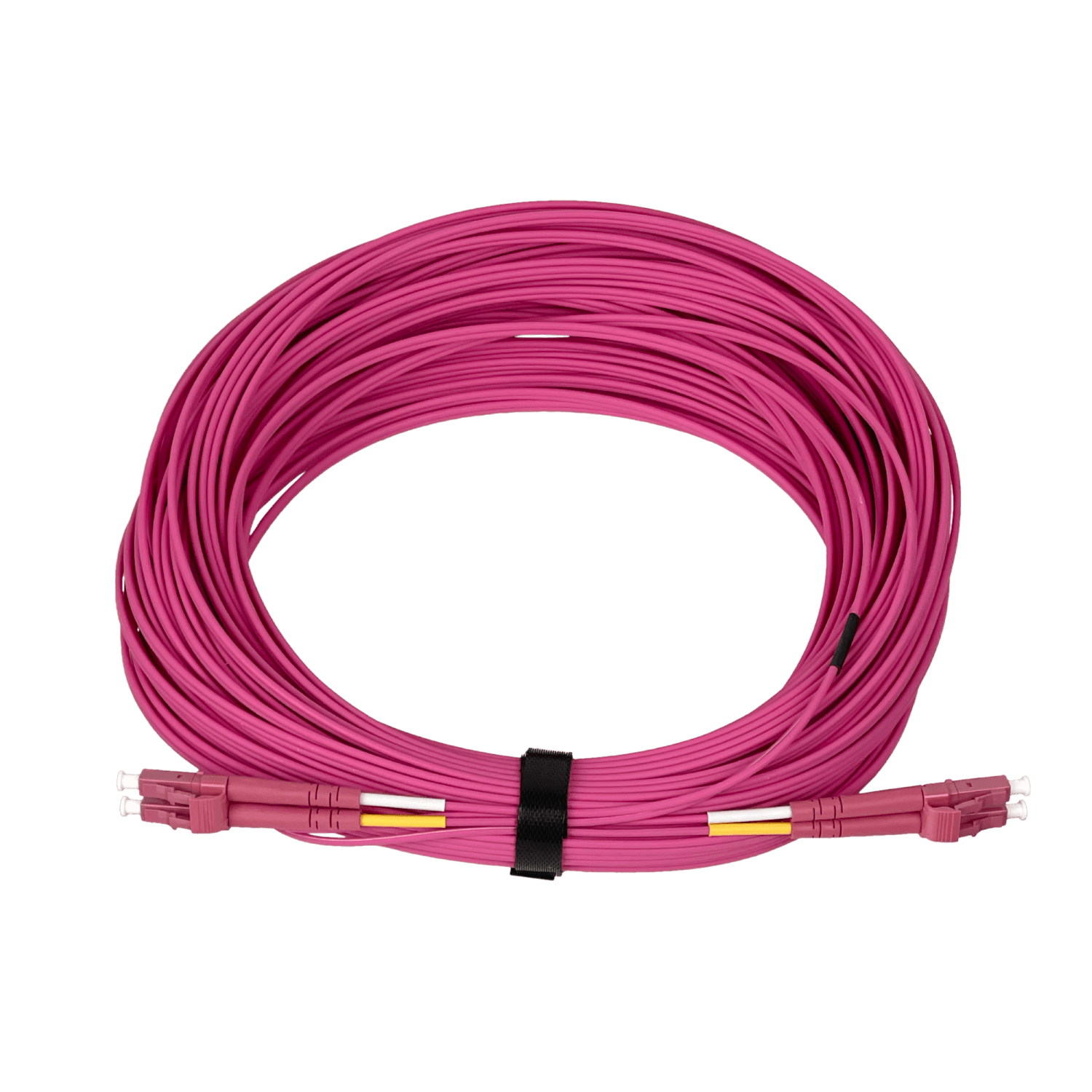 Cable de Fibra Óptica Ubiquiti UACC-OFC-M2-LULU - 30m, LC-LC, OM4, Multimodo, Dúplex, LSZH, 2mm 2
