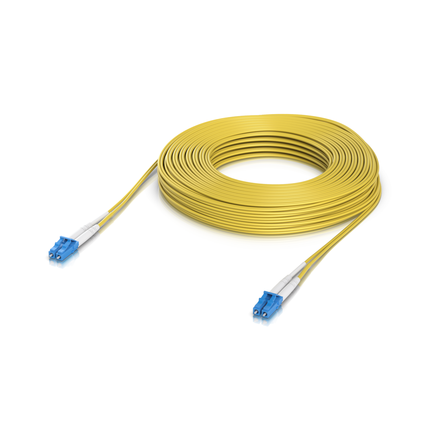 Cable de Fibra Óptica Ubiquiti UACC-OFC-M2-LULU - 30m, LC-LC, OM4, Multimodo, Dúplex, LSZH, 2mm 3