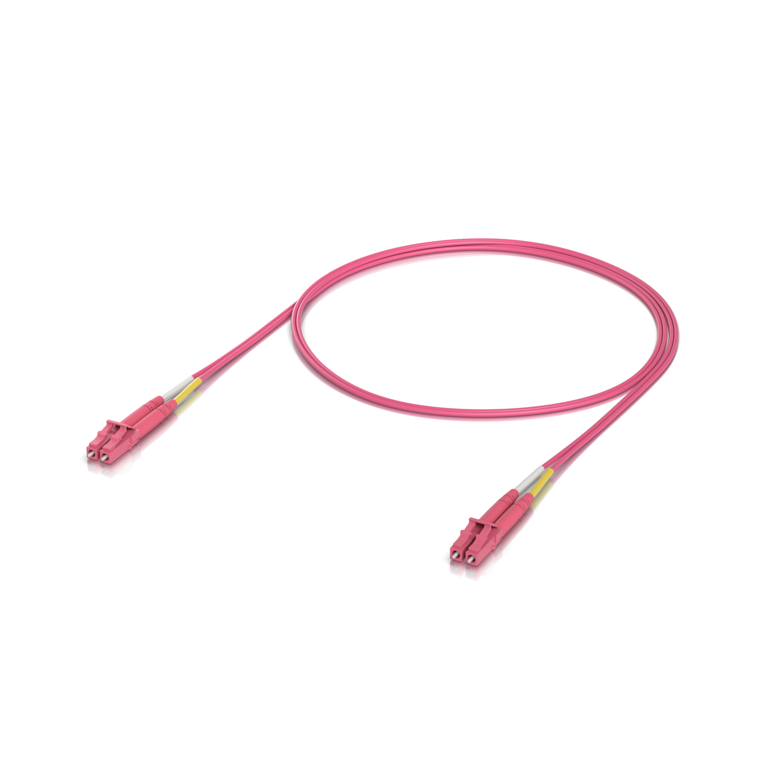 Cable de Fibra Óptica Ubiquiti UACC-OFC-M2-LULU - 1m, LC-LC, OM4, Multimodo, Dúplex, LSZH, 2mm 1