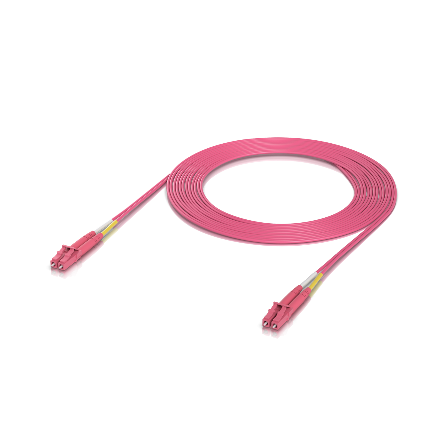 Cable de Fibra Óptica Ubiquiti UACC-OFC-M2-LULU - 3m, LC-LC, OM4, Multimodo, Dúplex, LSZH, 2mm 1