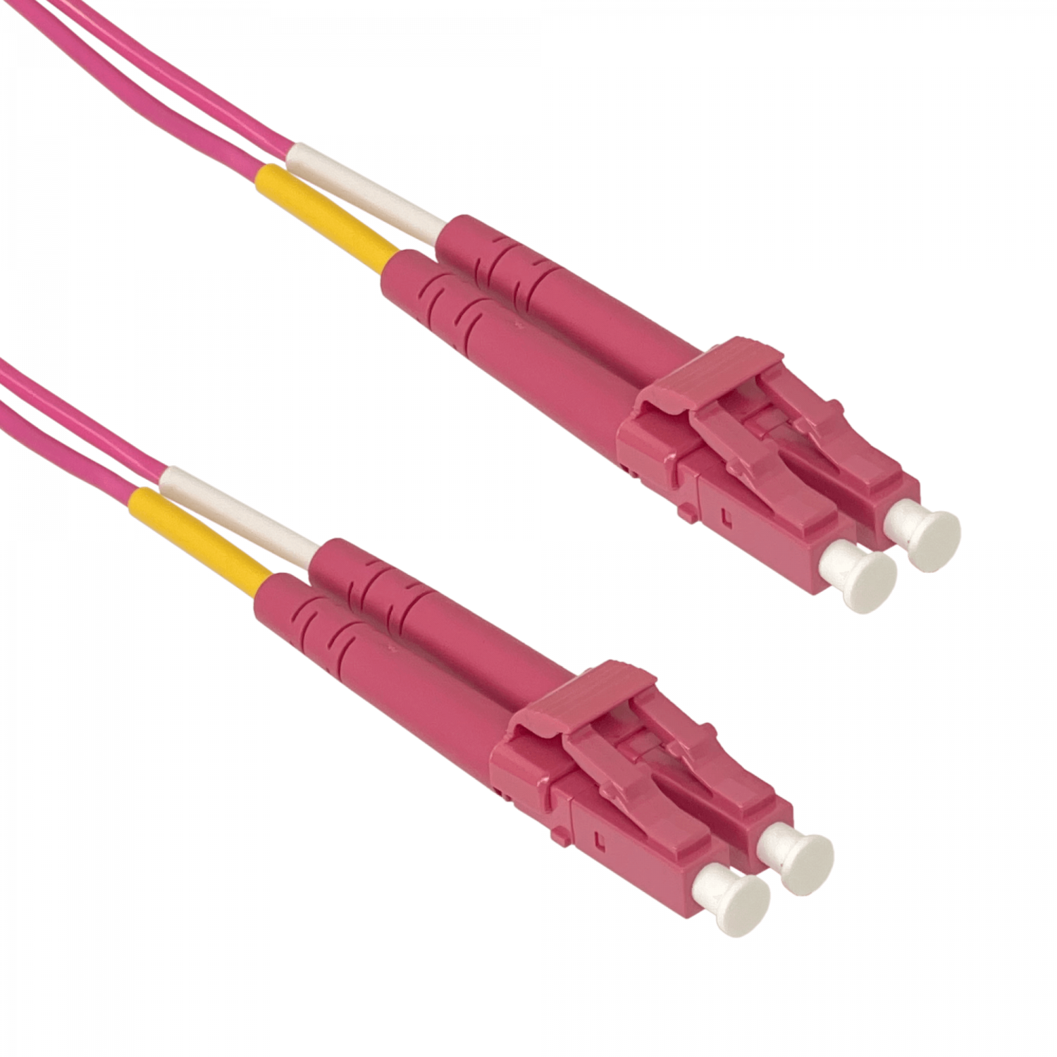 Cable de Fibra Óptica Ubiquiti UACC-OFC-M2-LULU - 3m, LC-LC, OM4, Multimodo, Dúplex, LSZH, 2mm 2