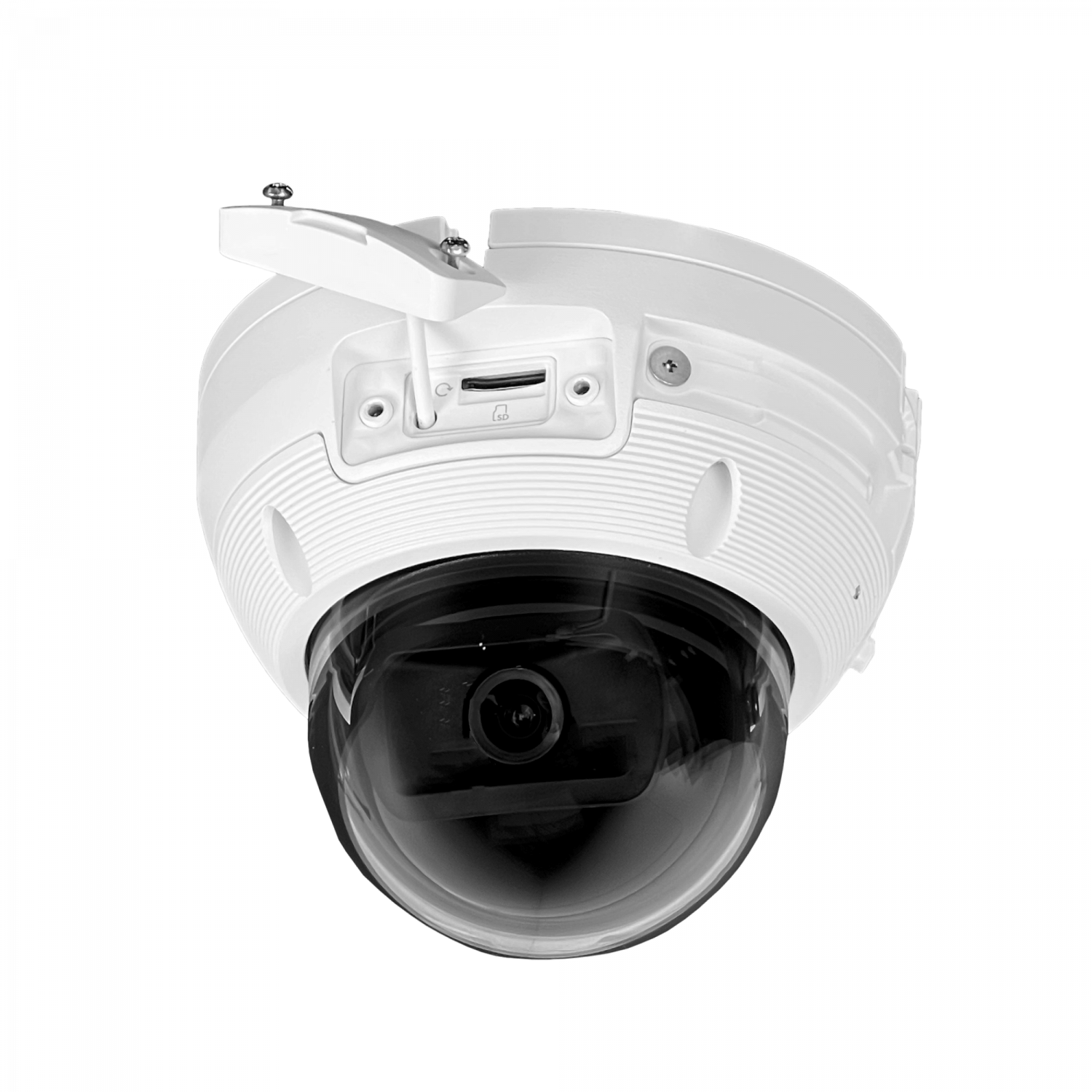 Camara IP Ubiquiti UVC-AI-DOME-W Dome 4K blanca 110 grados IR40m IK10 Mic/Spk PoE 2