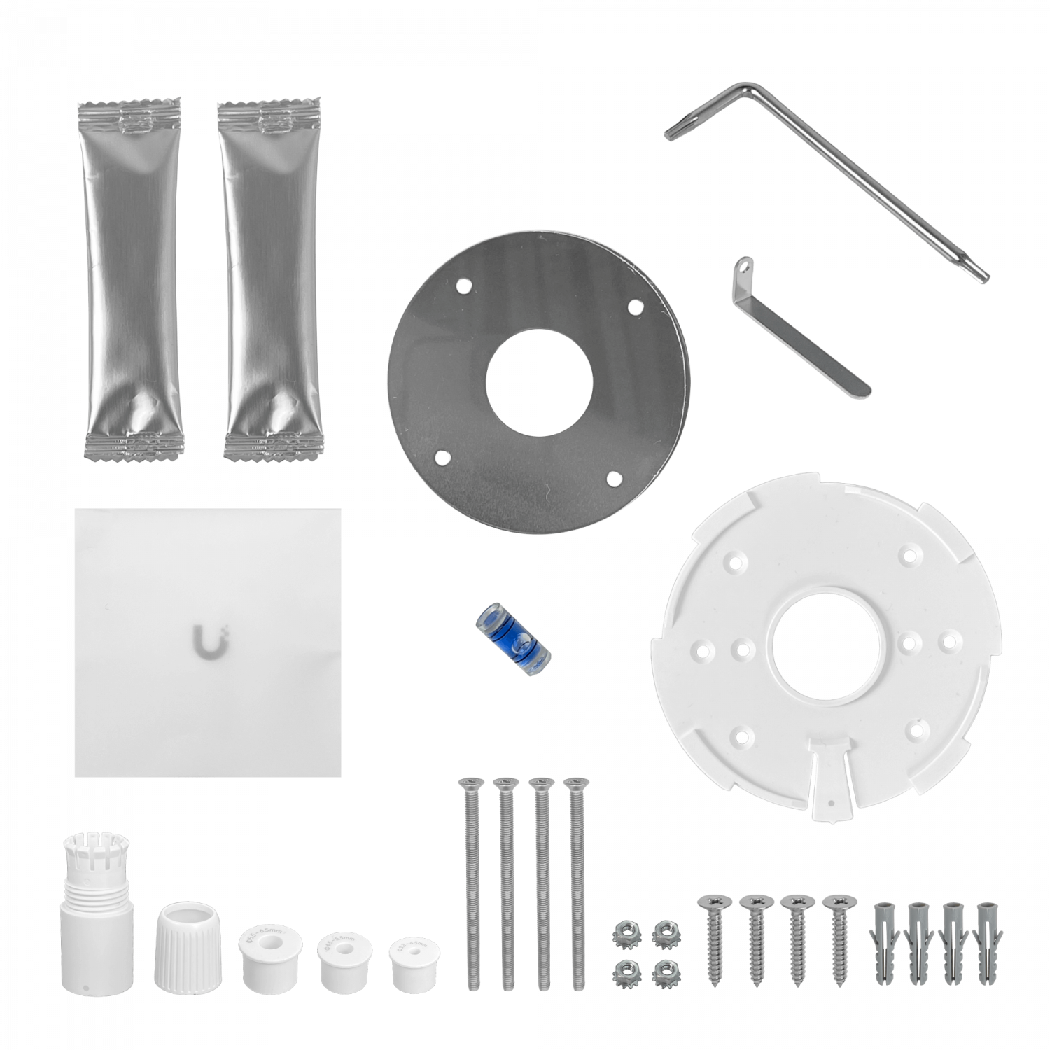 Camara IP Ubiquiti UVC-AI-DOME-W Dome 4K blanca 110 grados IR40m IK10 Mic/Spk PoE 5