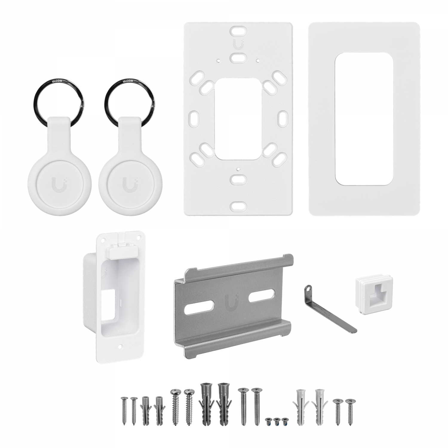 UBIQUITI Kit UA-HUB-MINI + UA-G3 + 2-Llavero-Pocket Unifi-Access 10