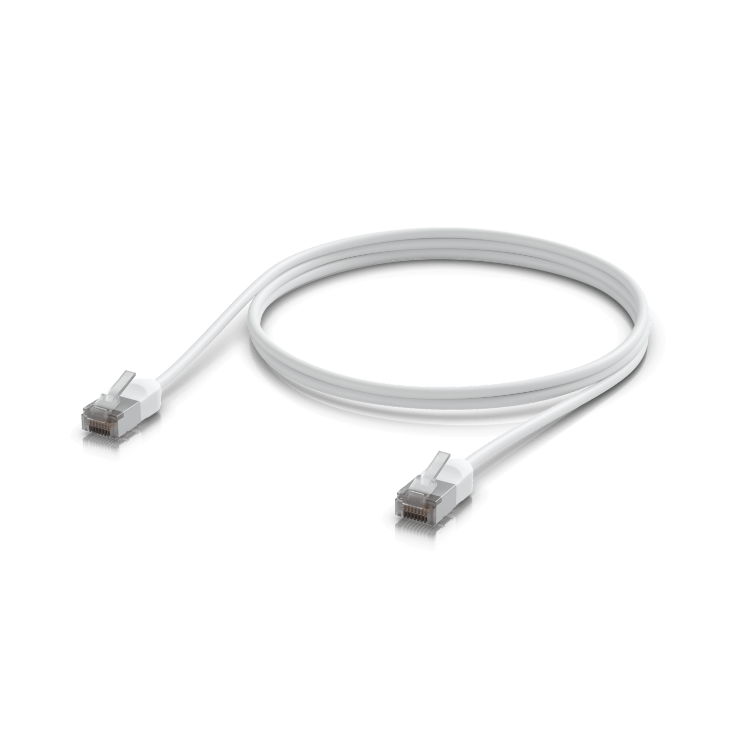 Cable Patch UniFi Premium Outdoor Ubiquiti Cat6A Exterior 1m Blanco – UTP, TPE, 10GbE 1