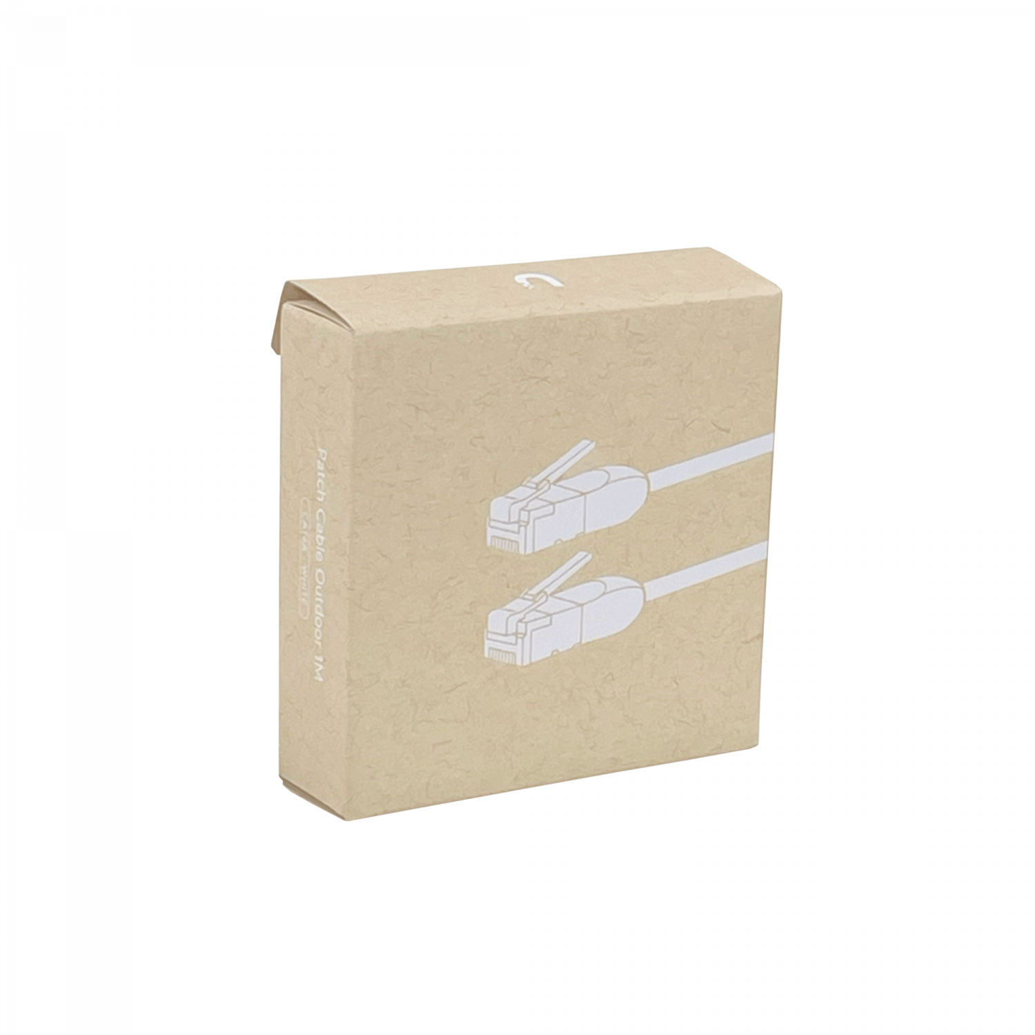 Cable Patch UniFi Premium Outdoor Ubiquiti Cat6A Exterior 1m Blanco – UTP, TPE, 10GbE 4