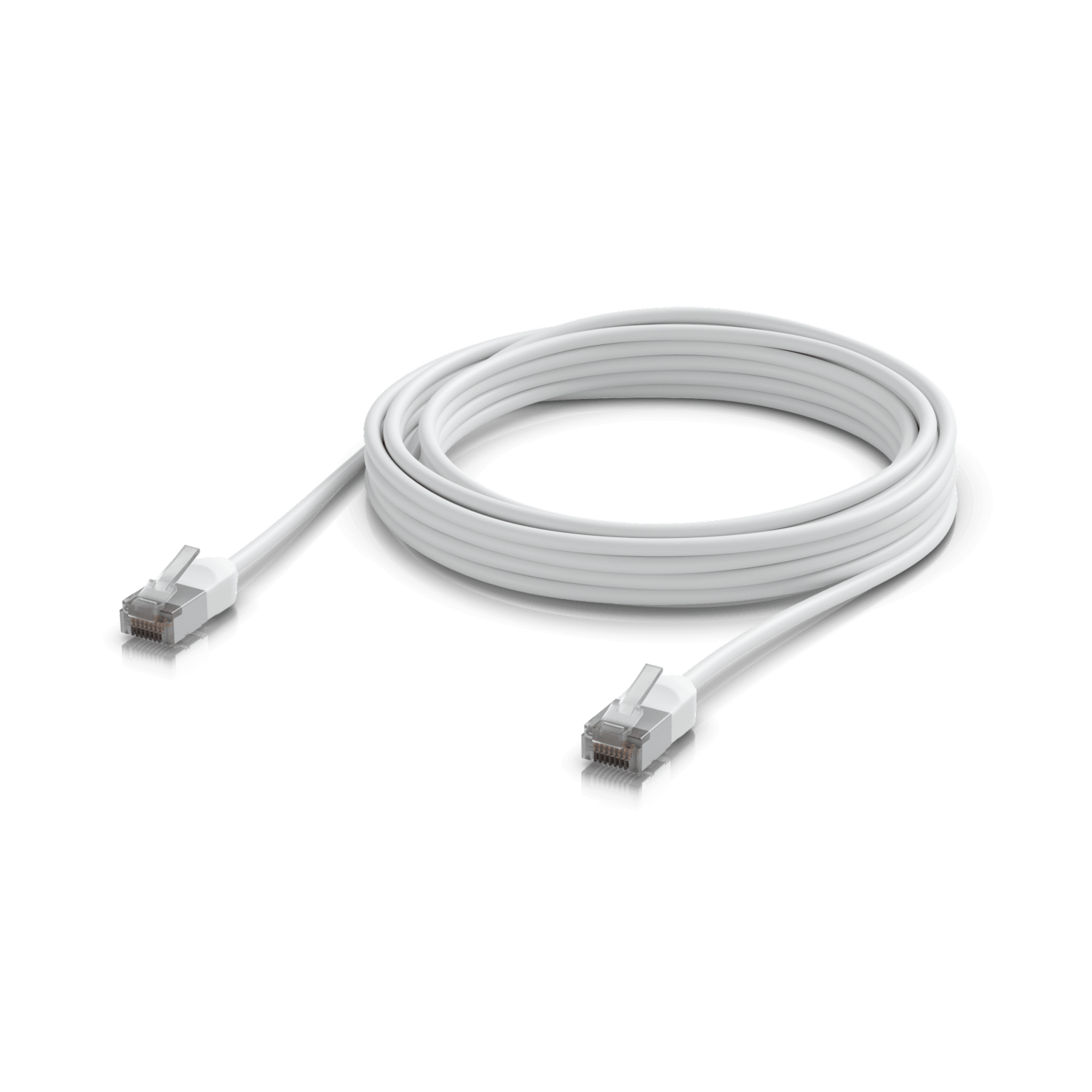 Cable Patch UniFi Premium Outdoor Ubiquiti Cat6A Exterior 5m Blanco – UTP, TPE, 10GbE 2