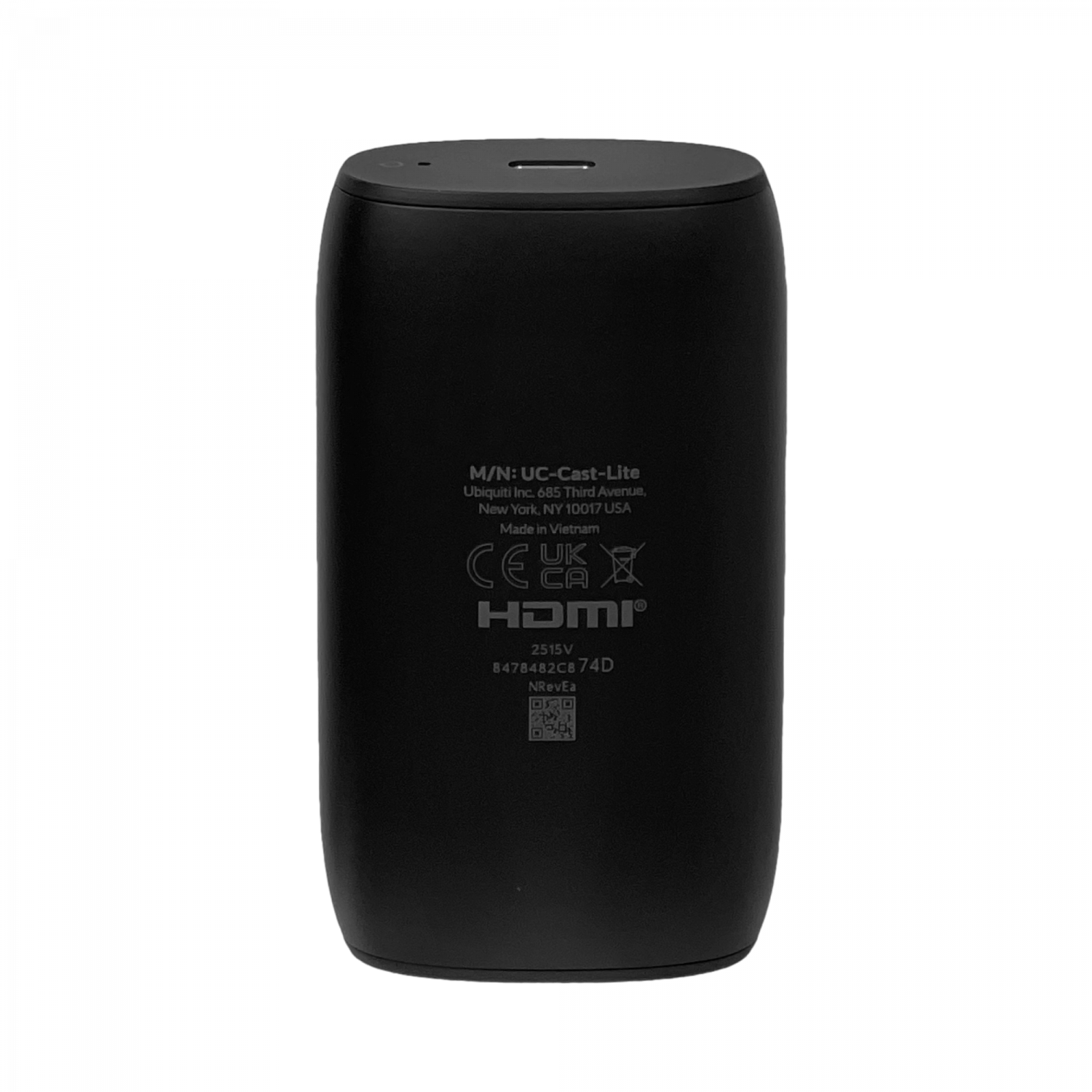 Display Cast Lite Ubiquiti UC-Cast-Lite HDMI Full HD WiFi 5 USB-C UniFi Connect 6