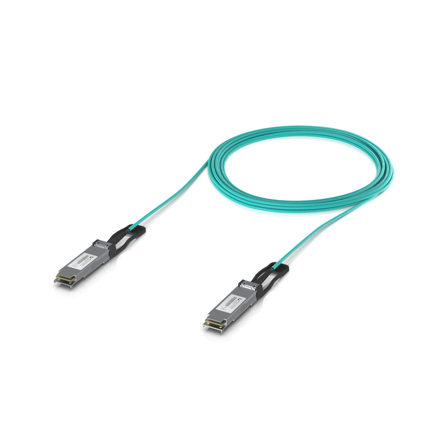 Cable AOC QSFP28 100Gbps 10m Fibra MM Ø3mm Direct Attach Ubiquiti AOC-QSFP28-10M -  3