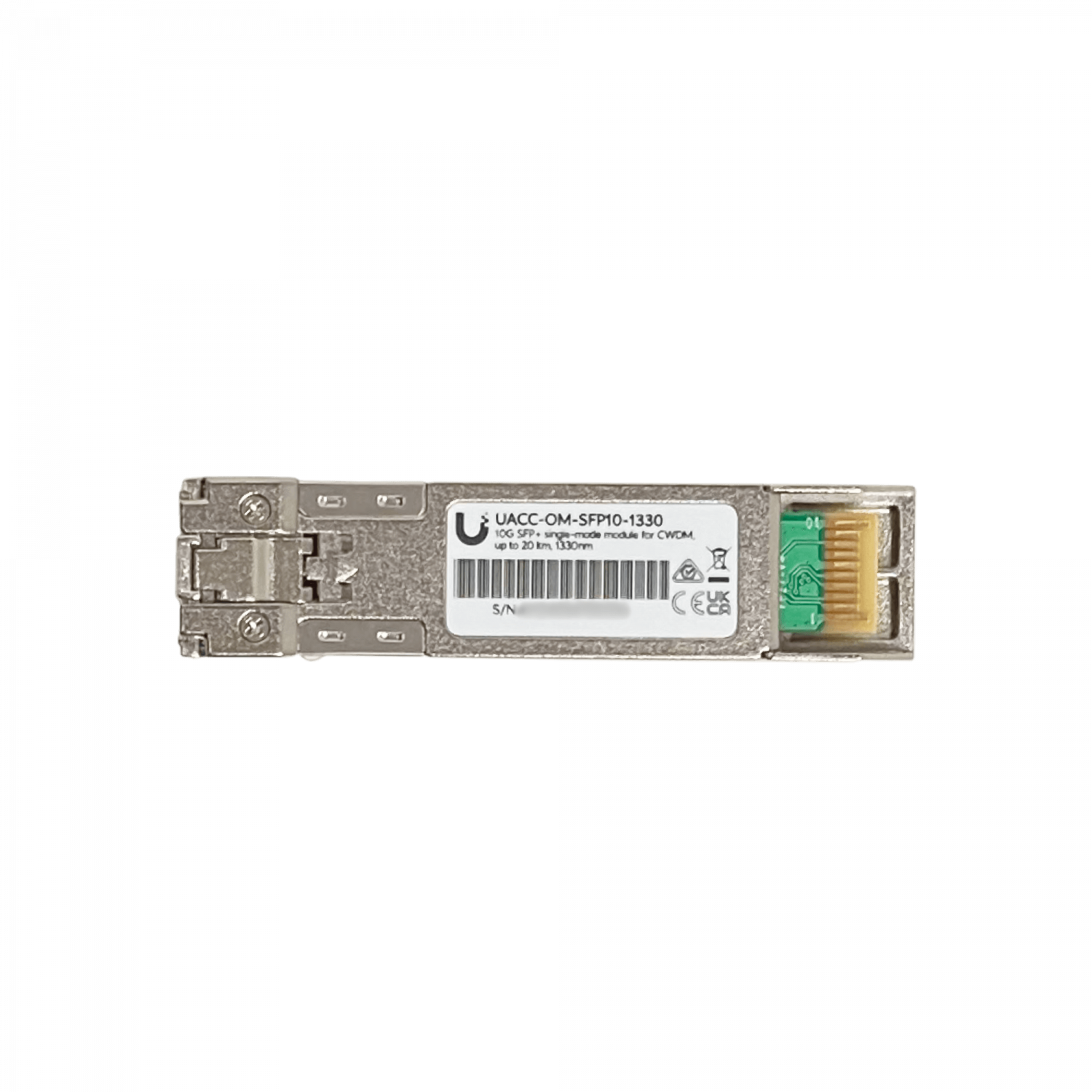 Transceptor SFP+ 10G CWDM, 1330nm, 20 km, LC UPC Ubiquiti UACC-OM-SFP10-1330 -  2