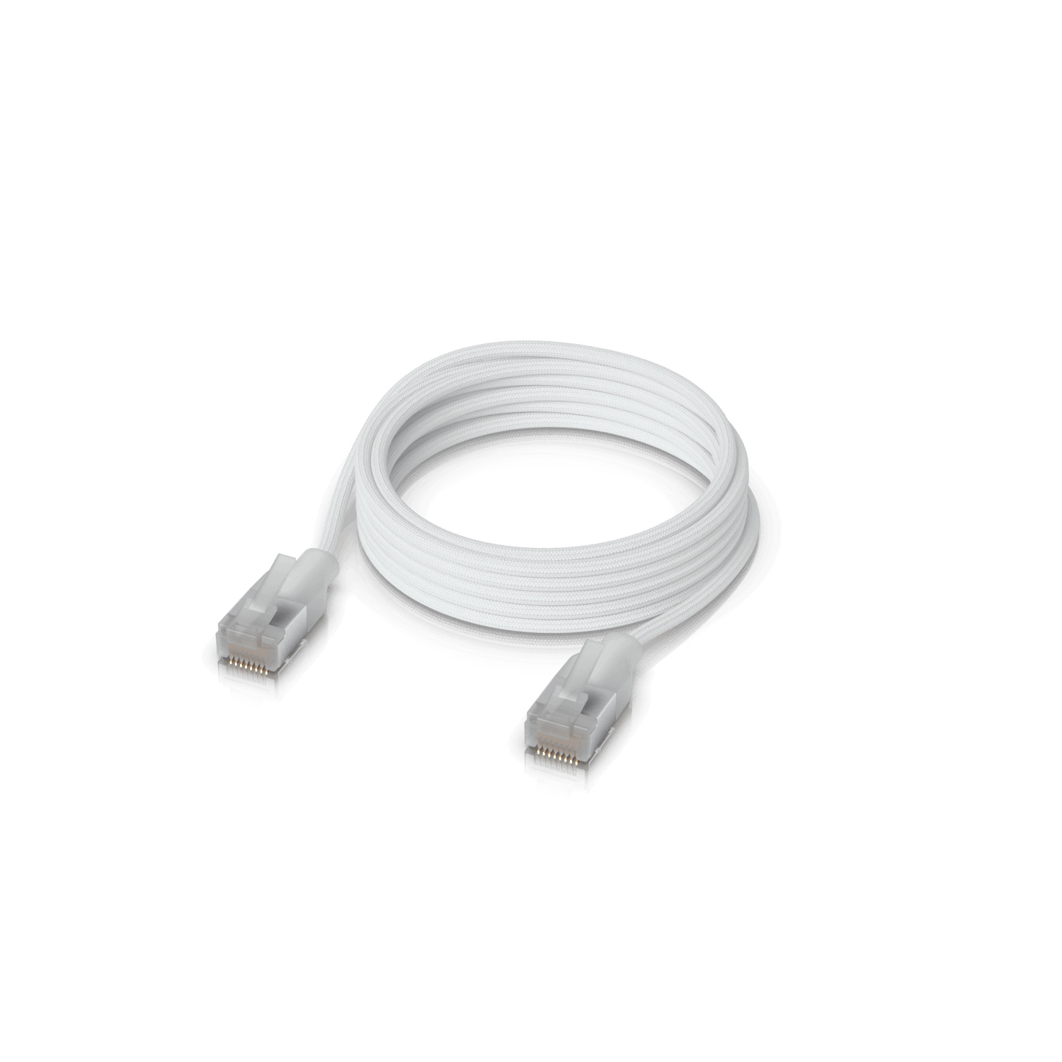 Cable de Red Ubiquiti Etherlighting Cat6a 2m Blanco UACC-CABLE-PATCH-EL-C6A-2M-W 2