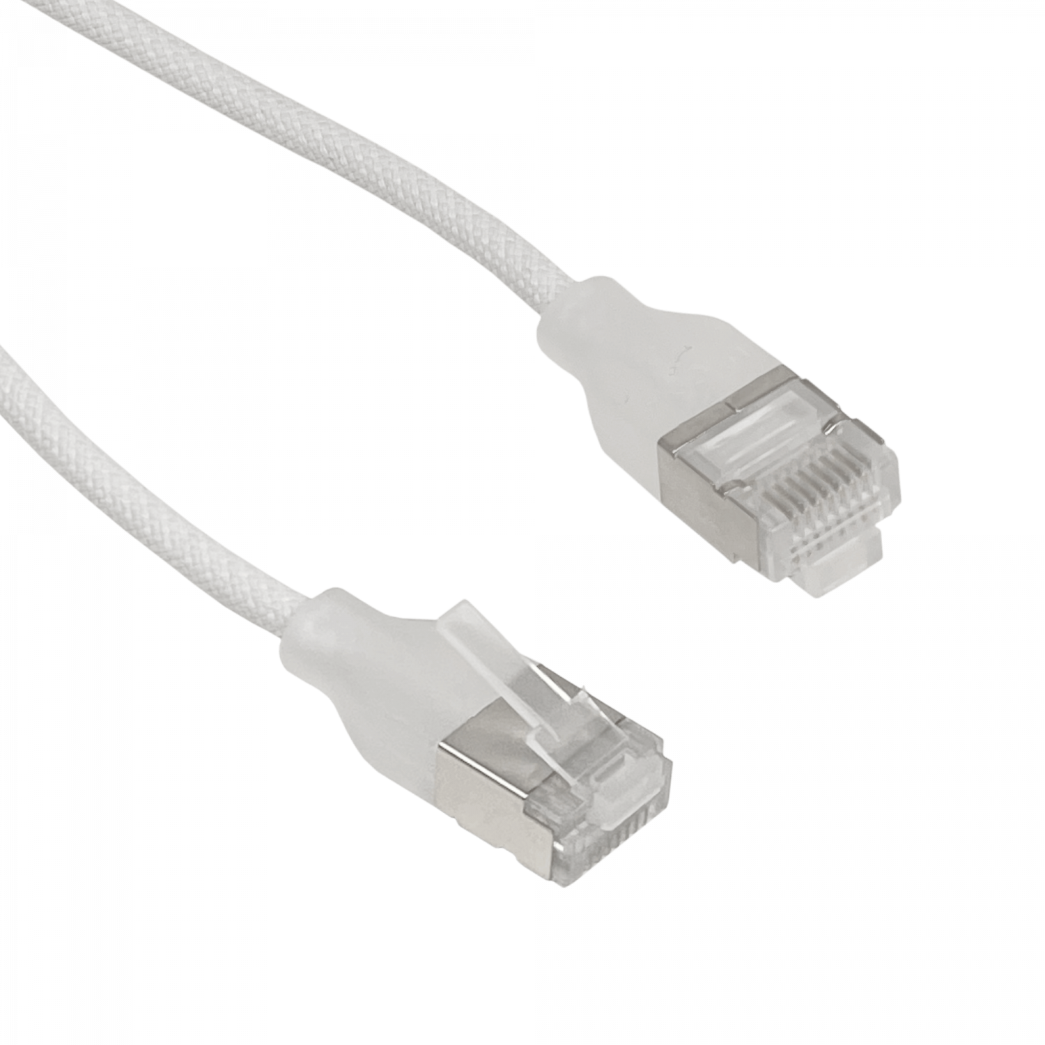 Cable de Red Ubiquiti Etherlighting Cat6a 2m Blanco UACC-CABLE-PATCH-EL-C6A-2M-W 3