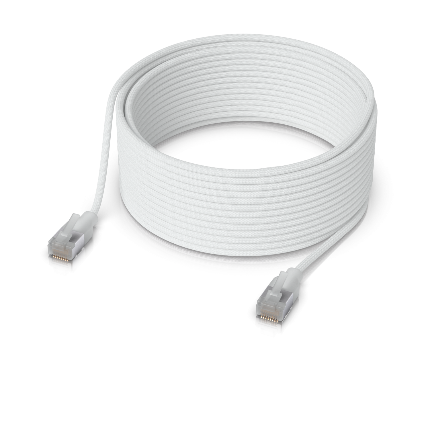 Cable Cat6a 15m Etherlighting Blanco Ubiquiti UACC-Cable-Patch-EL-C6A -  2