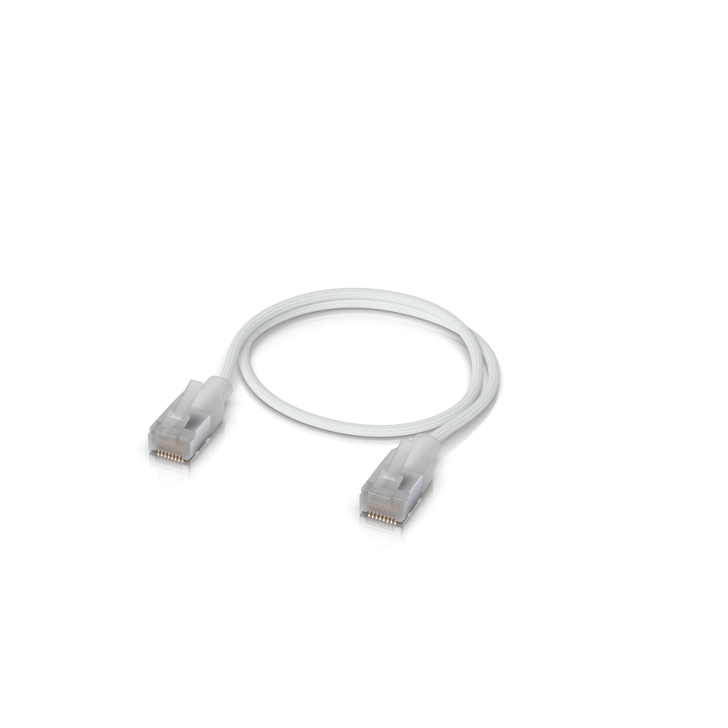 Cable Cat6a 30cm Etherlighting Blanco Ubiquiti UACC-Cable-Patch-EL-C6A -  5