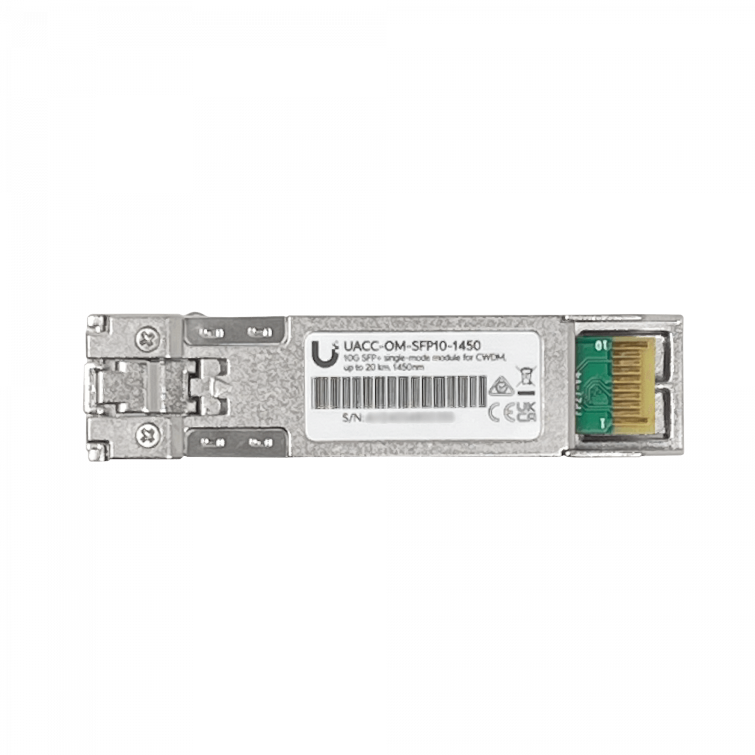 Transceptor SFP+ 1450nm SM LC, 10Gbps, 20km, Monomodo Ubiquiti SFP10-1450 -  3