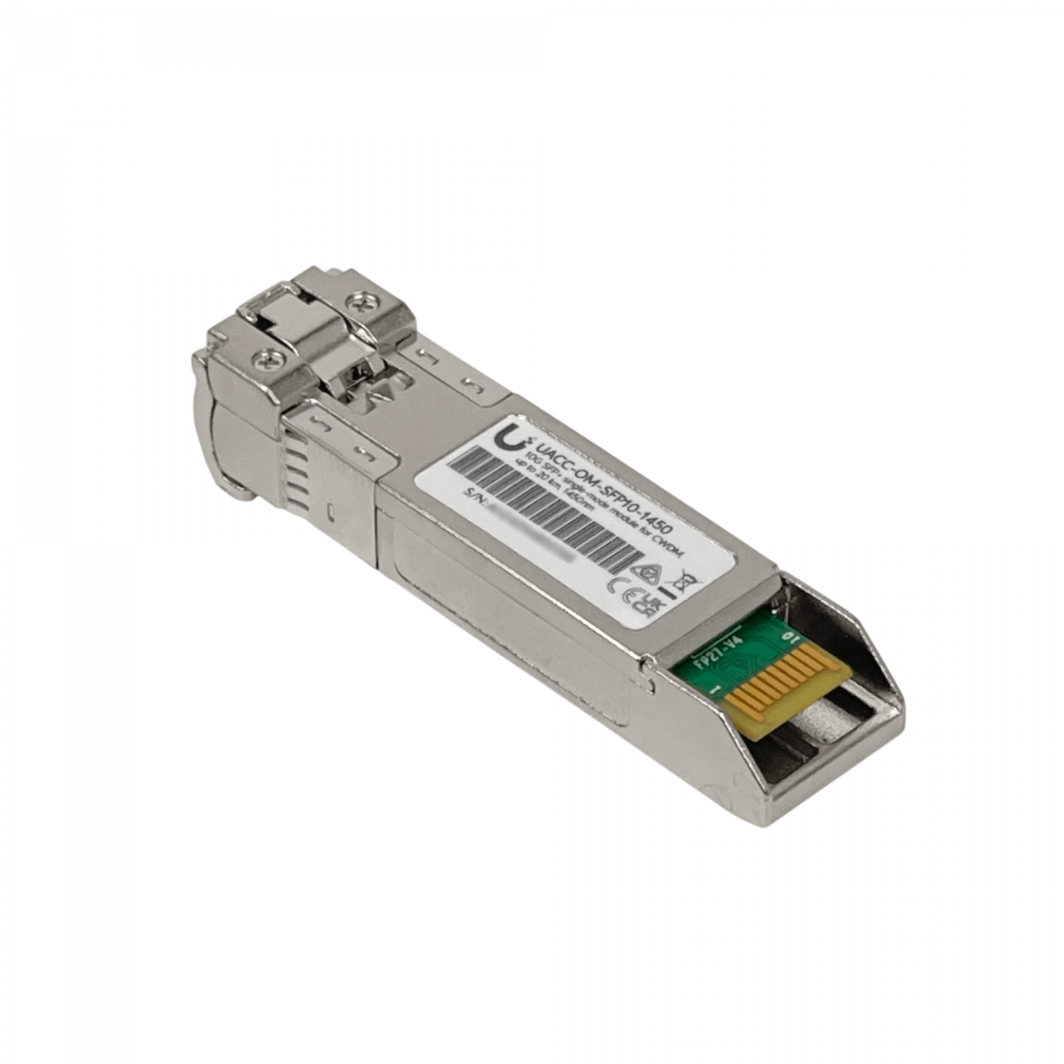 Transceptor SFP+ 1450nm SM LC, 10Gbps, 20km, Monomodo Ubiquiti SFP10-1450 -  4