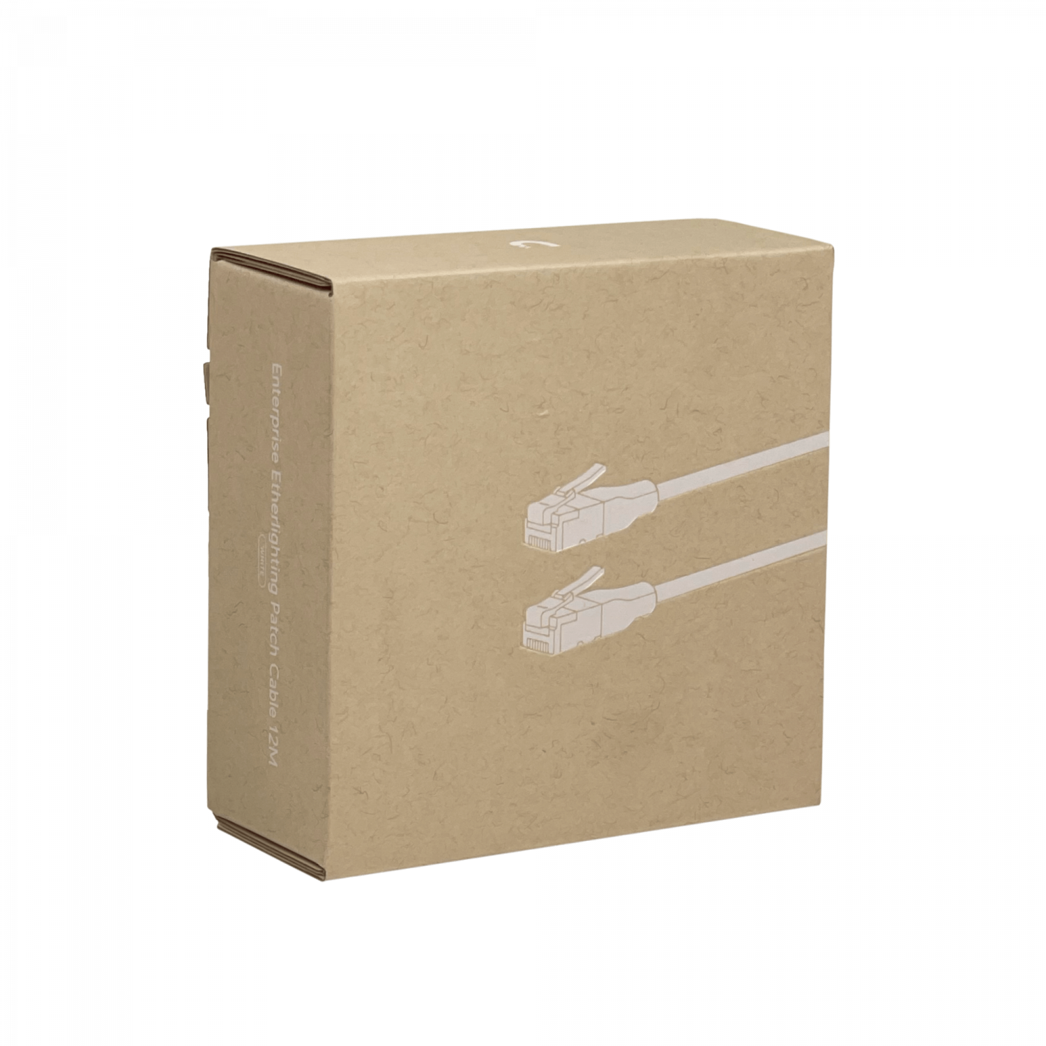Cable de red Ubiquiti Cat6A UACC-CABLE-PATCH-EL-C6A-12M-W - 12m, RJ45, 10GbE, PoE++ Etherlighting 2