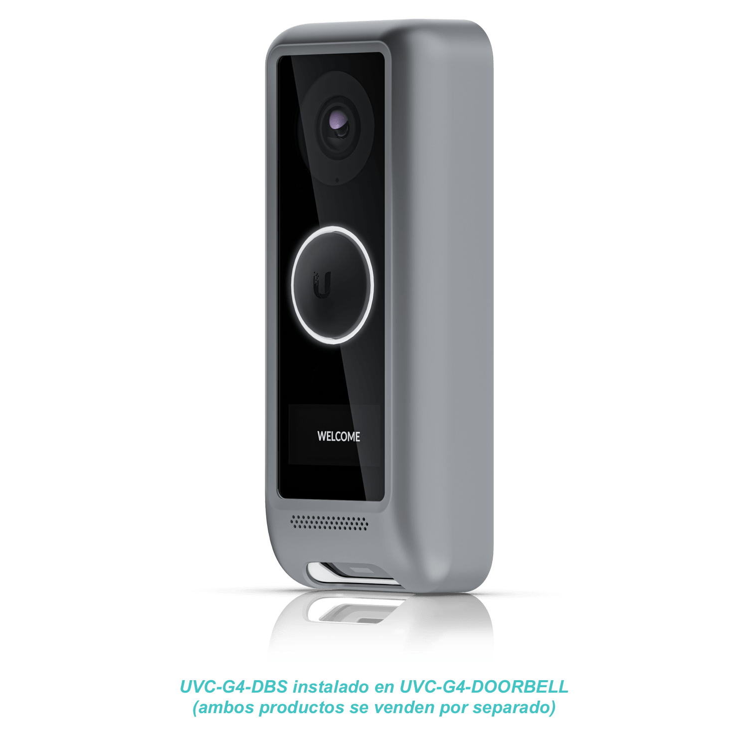 Cubierta tipo plata para timbre UVC-G4-Doorbell, UBIQUITI UVC-G4-DBS 7