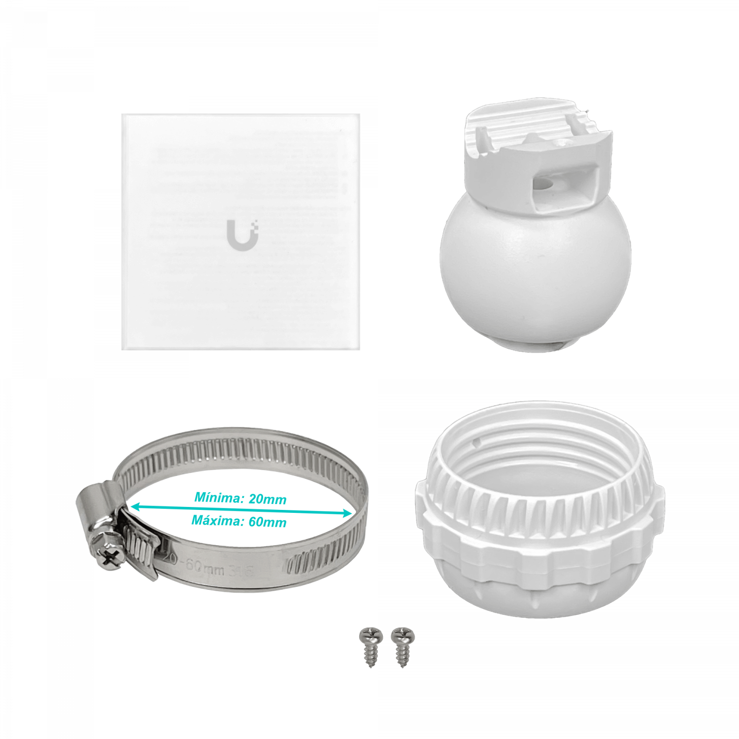 Punto de Acceso Ubiquiti UDB PRO SECTOR 5GHz Exterior Cobertura 5km Antena 17dBi PoE IPX6 9