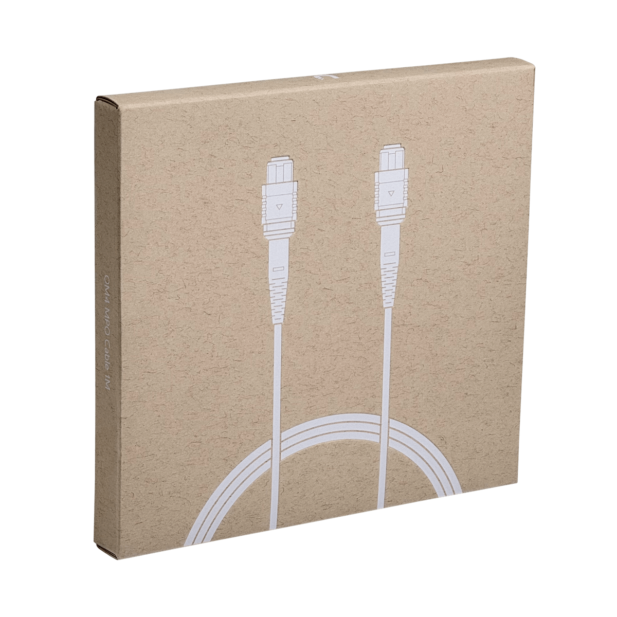 Cable Fibra Ubiquiti JF4MM1U MPO-MPO 12 fibras OM4 MM LSZH 1m Type-B jumper duplex 2