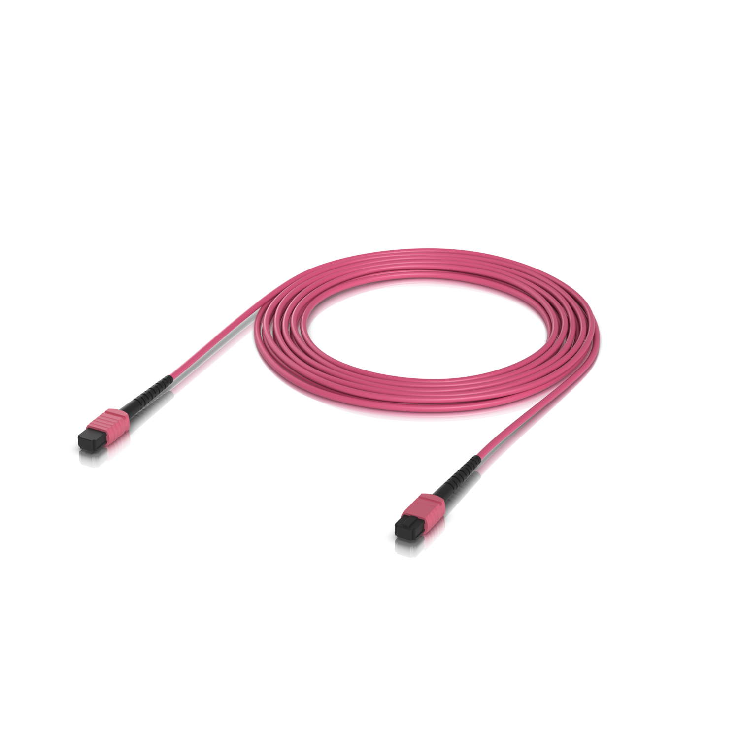 Cable Fibra Ubiquiti JF4MM5U MPO-MPO 12 fibras OM4 MM LSZH 5m Type-B jumper duplex 3