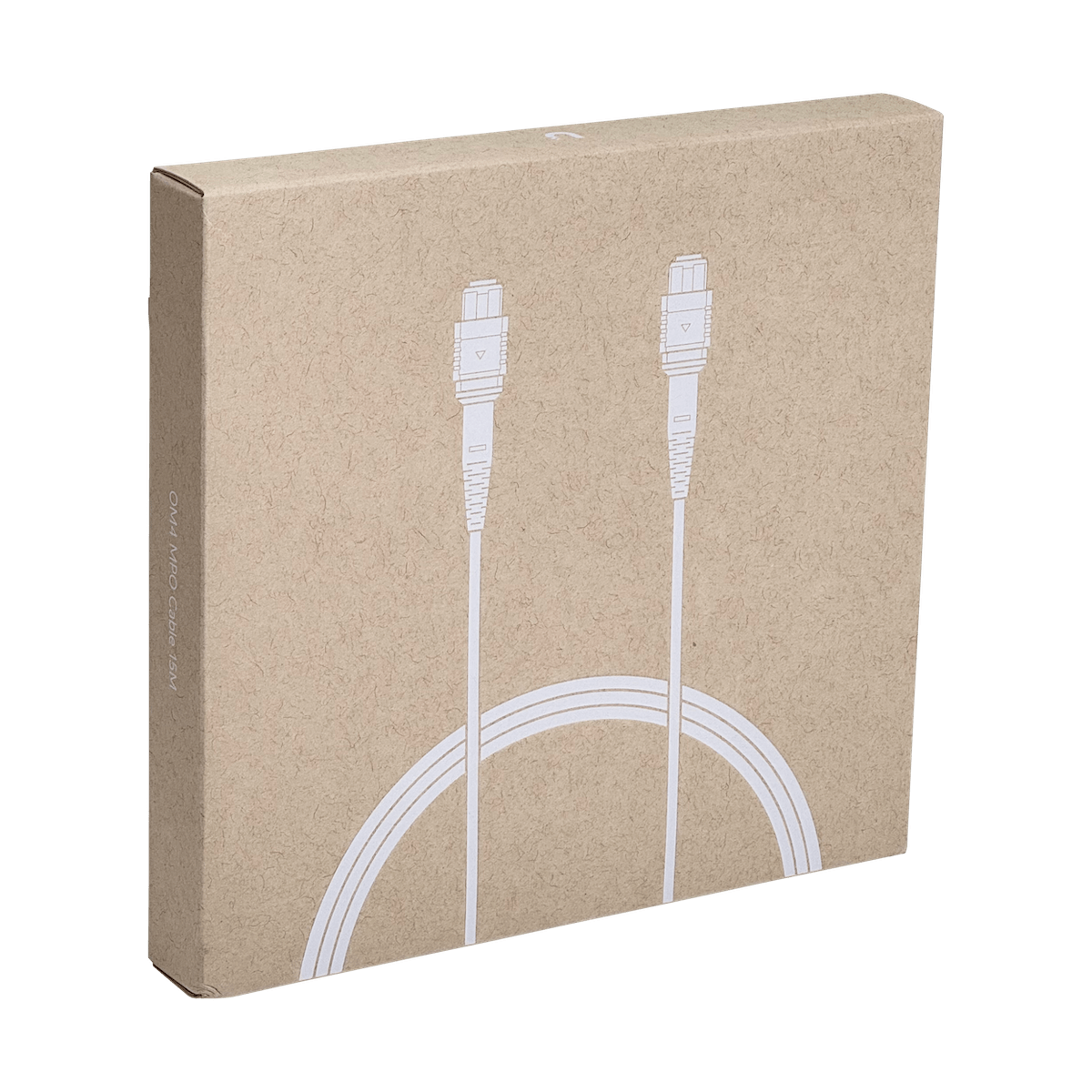 Cable Fibra Ubiquiti JF4MM15U MPO-MPO 12 fibras OM4 MM LSZH 15m Type-B jumper duplex 2
