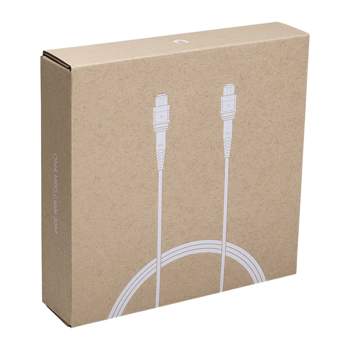 Cable Fibra Ubiquiti JF4MM30U MPO-MPO 12 fibras OM4 MM LSZH 30m Type-B jumper duplex 1