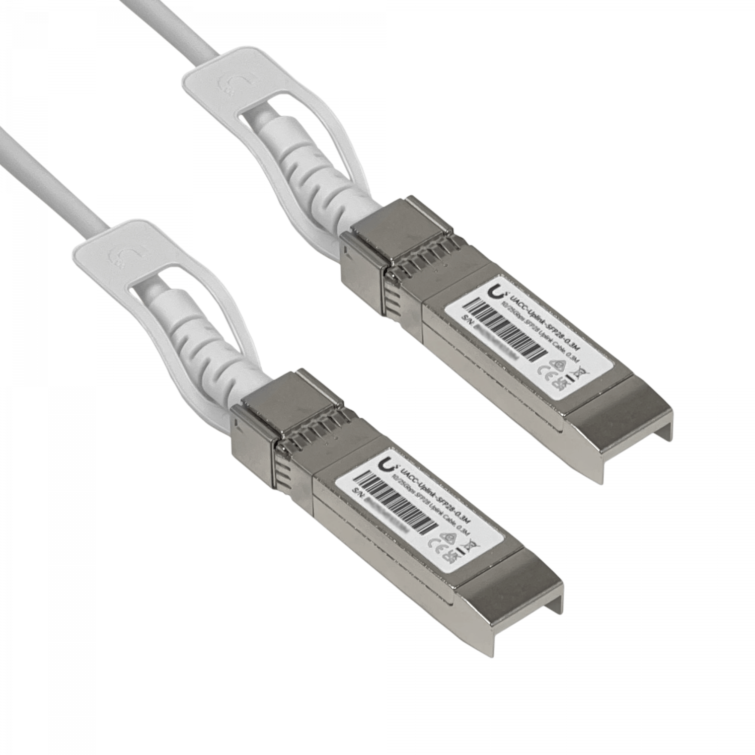 Cable DAC Ubiquiti UACC-SFP28-03M Direct Attach 30 cm 25Gbps cobre uplink ultra-rapido 1