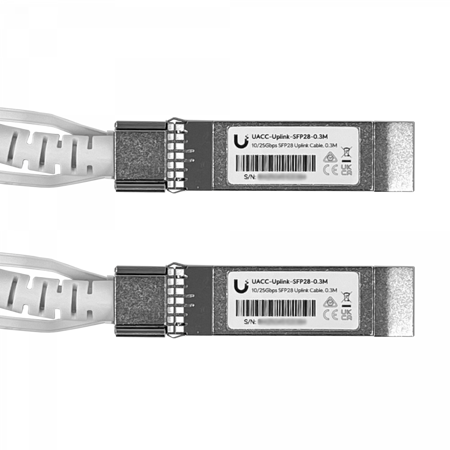 Cable DAC Ubiquiti UACC-SFP28-03M Direct Attach 30 cm 25Gbps cobre uplink ultra-rapido 6
