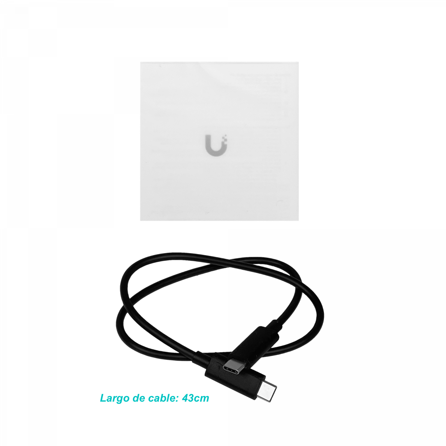 Adaptador Ubiquiti UACC-ADAPTER-USBC-10 Ethernet a USB-C 1-10Gbps Type-C con cable 2