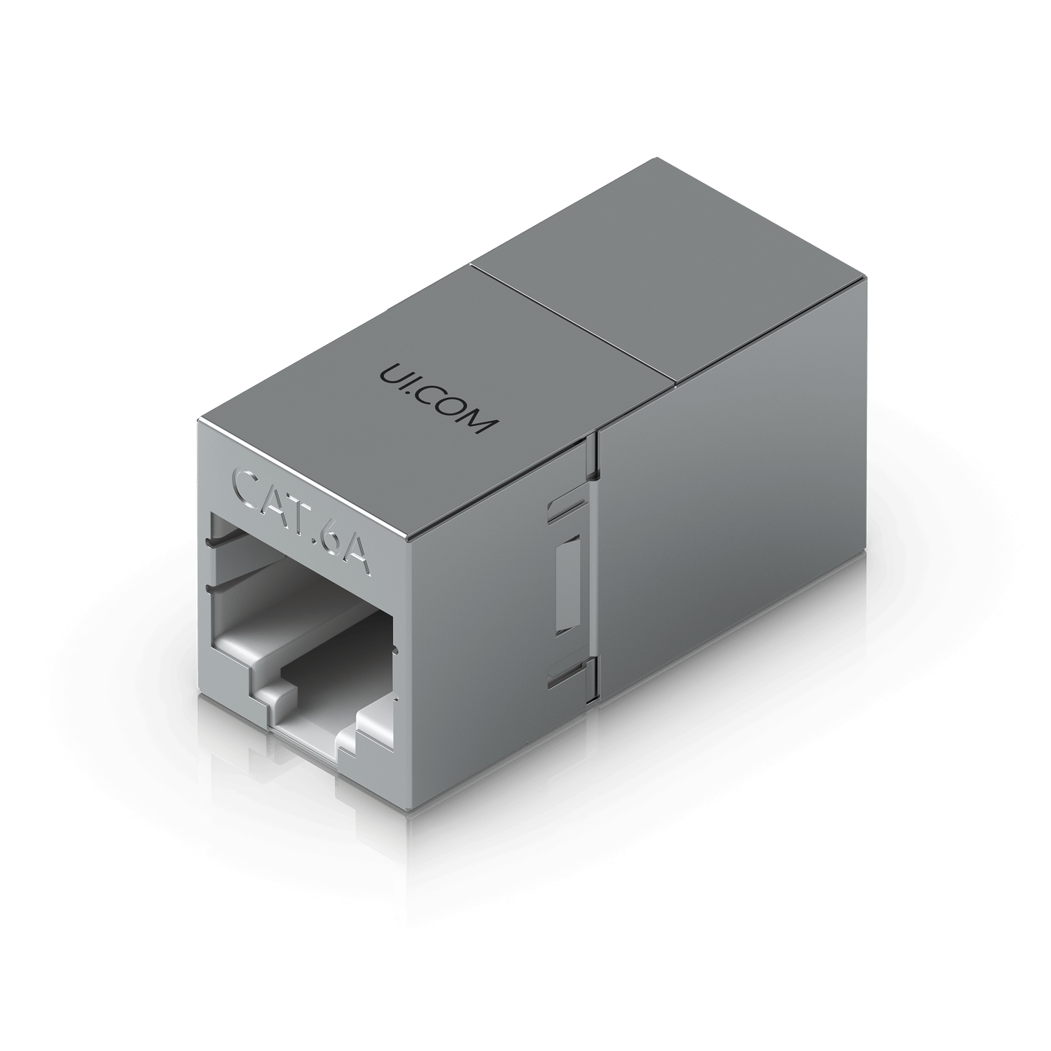 Acoplador Ubiquiti RJ45-CU Cat6A blindado hembra a hembra unidad 1pc 1