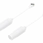 Pack 2 Acopladores Extensión RJ45 Cat6A Blindado Macho-Hembra, Ubiquiti RJ45-15MM  - Miniatura 1
