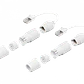 Pack 2 Acopladores Extensión RJ45 Cat6A Blindado Macho-Hembra, Ubiquiti RJ45-15MM  - Miniatura 4