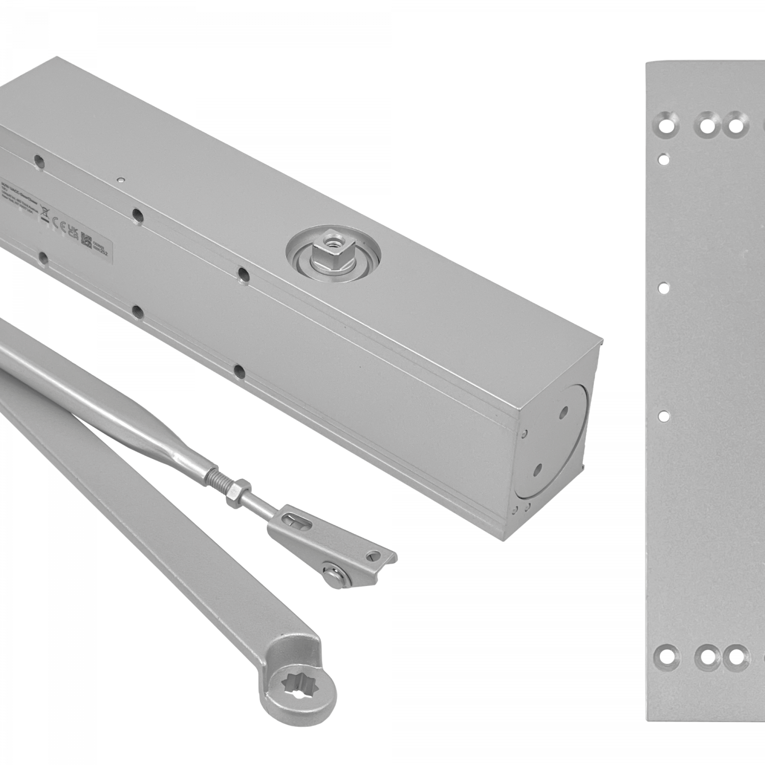 Brazo Hidraulico Cierre de Puerta Ubiquiti DOORCLOSER 40-80kg control suave seguridad 2