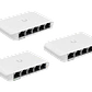 Pack 3 Unidades Switch Ubiquiti UniFi USW-FLEX-MINI - 5 Puertos Gigabit L2 Interior PoE - Miniatura 5