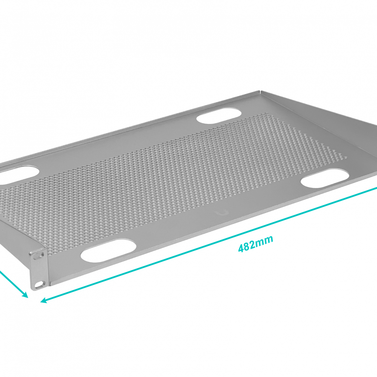 UBIQUITI Ventilada 1U 25cm-Fondo Bandeja p/Rack Soporta-20Kg 2