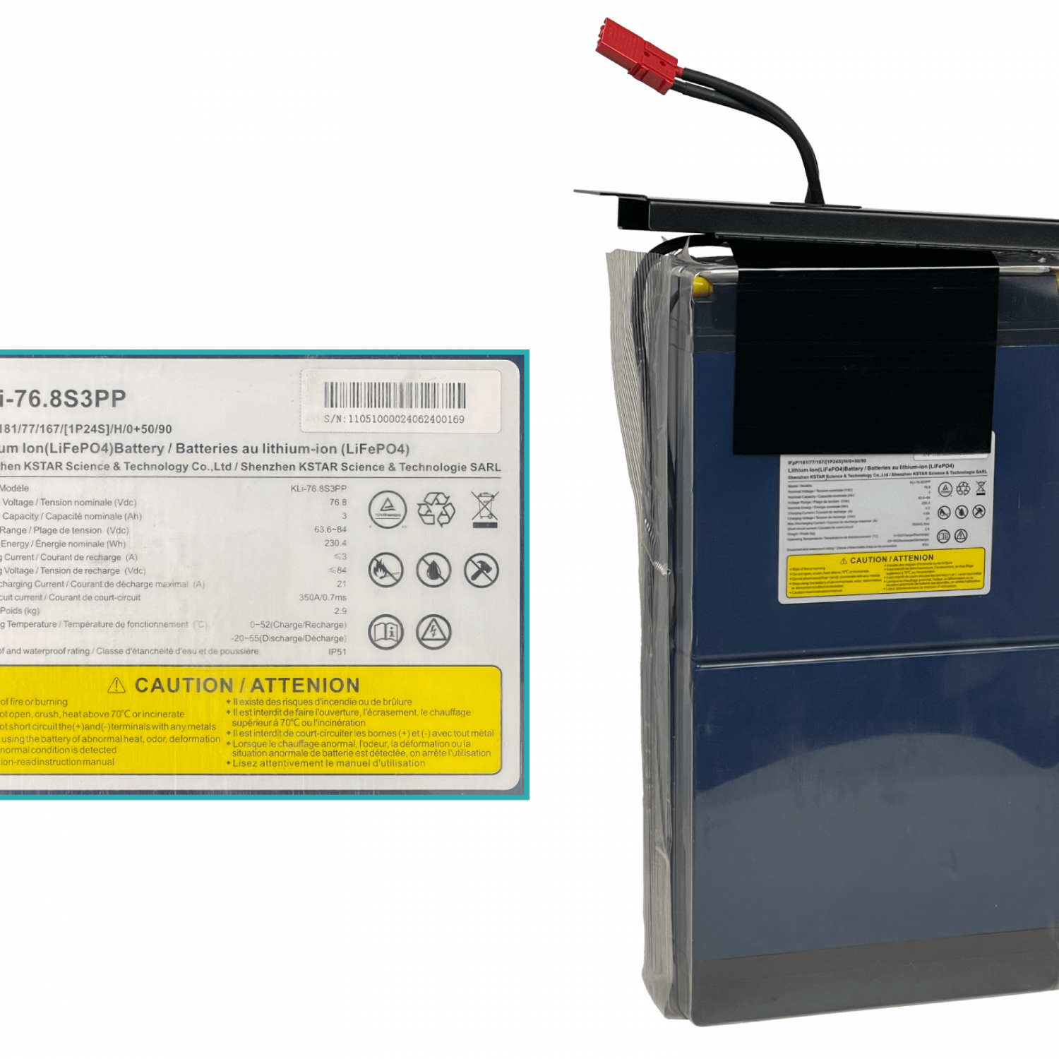 UPS Enersafe ESOL RTH-L 2KVA – Batería Ion Litio, 2000W, Rack/Torre, Online (Doble Conversión) 5