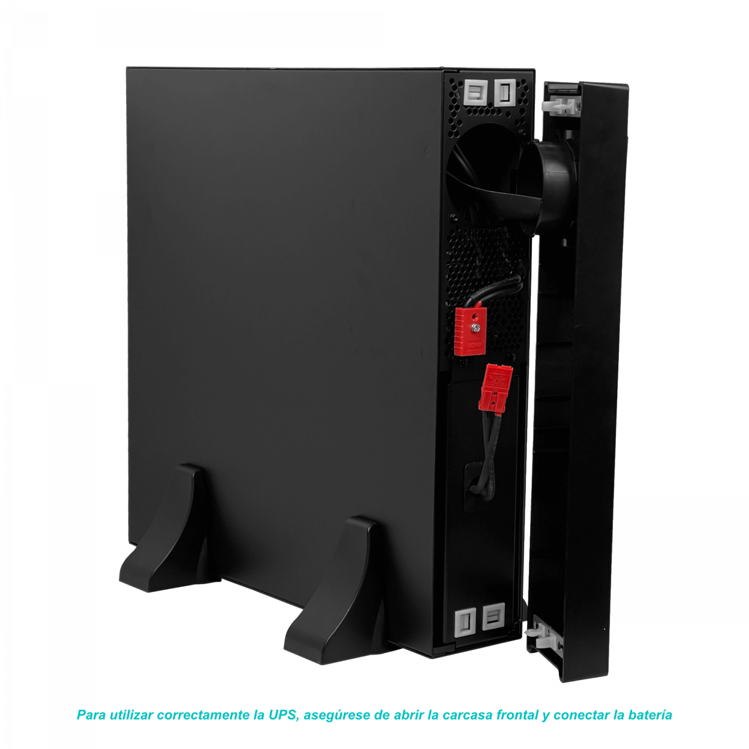 UPS Enersafe ESOL RTH-L 2KVA – Batería Ion Litio, 2000W, Rack/Torre, Online (Doble Conversión) 6