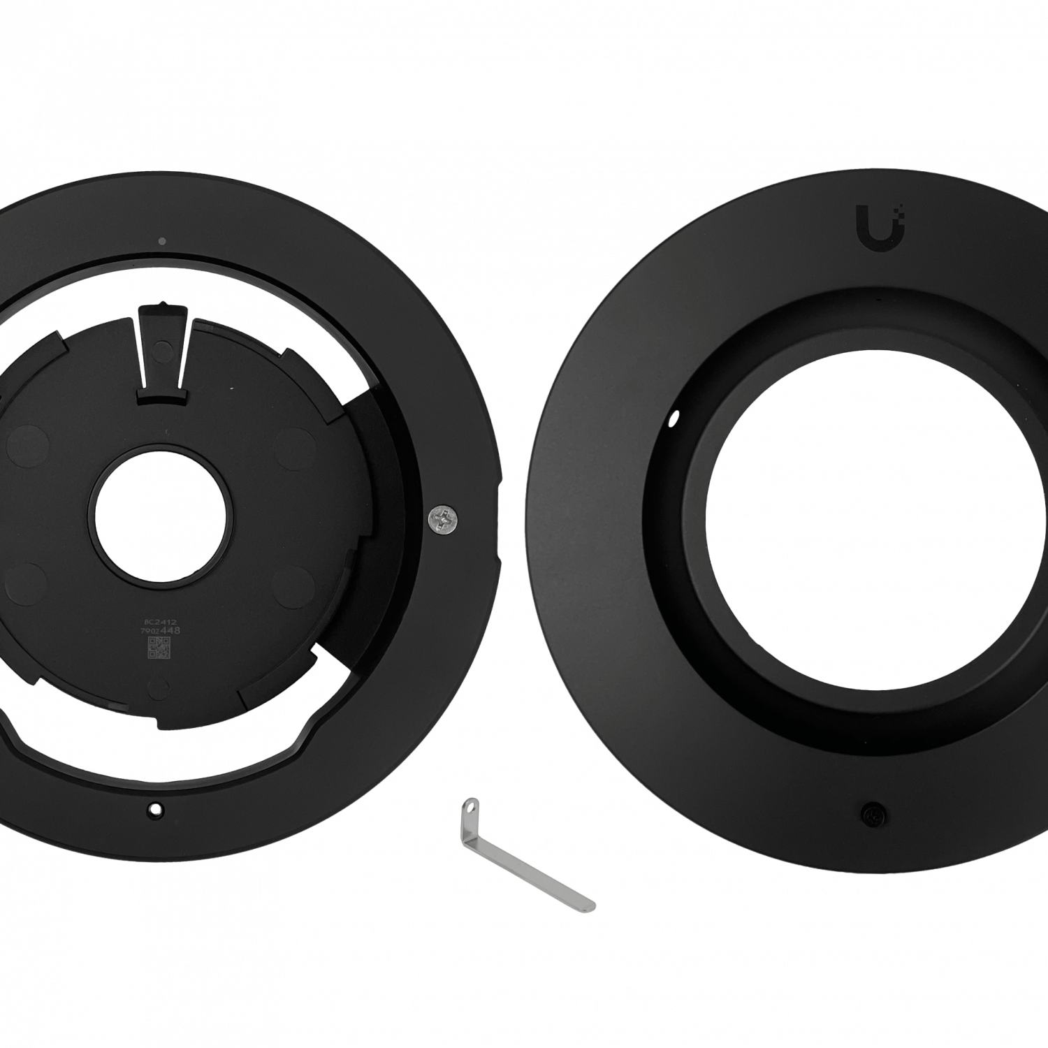 Soporte Techo Empotrado Ubiquiti UACC-FM-B negro para UVC-AI-Dome instalacion profesional 7